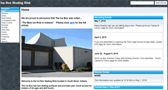 Desktop Screenshot of iceboxskatingrink.org